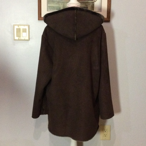 Jones New York Faux Suede Coat - Picture 2 of 16